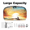 thumbnail image 3 of Surfing Oxford Fabric Waterproof Digital Bag Cable Organizer Travel Small Holder for Charger, Hard Drive - 5.9x9.44x3.14 in., 3 of 6