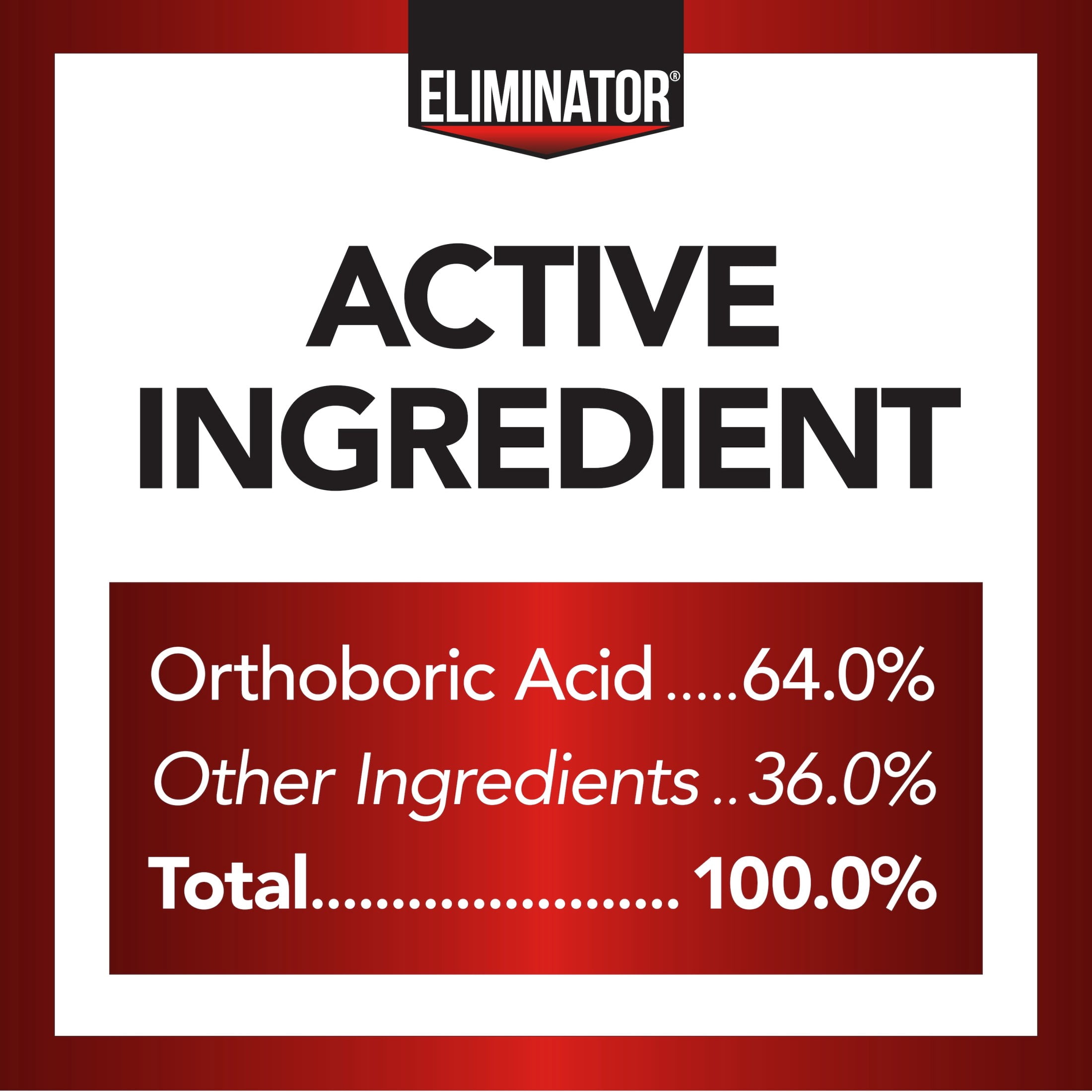 Eliminator Boric Acid Roach Killer 16 ounce