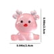 thumbnail image 3 of 12 Estatuas de Renos Luminosos - Decoraciones para árboles de Navidad para escritorio, Mini figuritas que brillan en la oscuridad, Adornos de plástico de 2,5 cm, 3 of 6