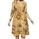 thumbnail image 1 of Vestido de cuello cuadrado con mapa, vestido de verano dulce para mujer, vestido elegante con estampado de cuello halter, mapa de fantasía, león, mundo mágico, series de televisión, películas, Estados, 1 of 6