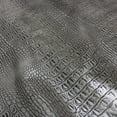 thumbnail image 5 of ArtisanCowhides Genuine Crocodile Embossed Cowhide Leather for Crafts – Silver 20 Sq ft, 5 of 7