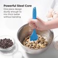 thumbnail image 4 of Kitchen Mama WaltzGrip Platinum Silicone Scraping Spatula: Non Stick for Frying Pan (Blue), 4 of 8
