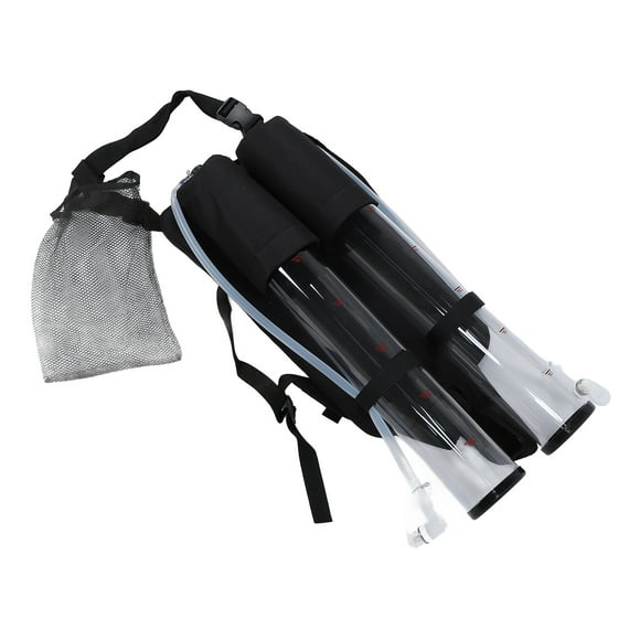 Backpack Beer Dispenser, Backpack Drink Dispenser Portable 3L+3L Plastic for Bar