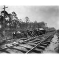 thumbnail image 2 of Locomotive Derailed On Ten Mile Hill By The Charleston Earthquake Of August 31 History (36 x 24), 2 of 2