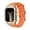 Rosegold Orange, variant on for Apple Watch 6/5/4/SE 44mm Metal Case with Band, [Anti-Scratch] [Metal Bumper] Rugged Men Women Sport Cover with Adjustable Strap Band for Apple iWatch Series 9/8/7 45mm, Black
