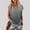 Grey, variant on WILLBEST Oversized Tshirts for Women Women's Summer Fashion Casual V Neck Low Neckline Short Sleeved Solid Color Printed Loose T Shirt Top 3