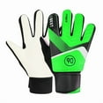 thumbnail image 1 of Gants de Gardien de But Gants de Football Verts - Parfait - Vert, 1 of 5