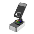 thumbnail image 1 of 2024 Audio Power Bank Bracket - 360° Rotation, Foldable Phone Stand, Colorful Lights - for Smartphones, Music & Charging, 1 of 3