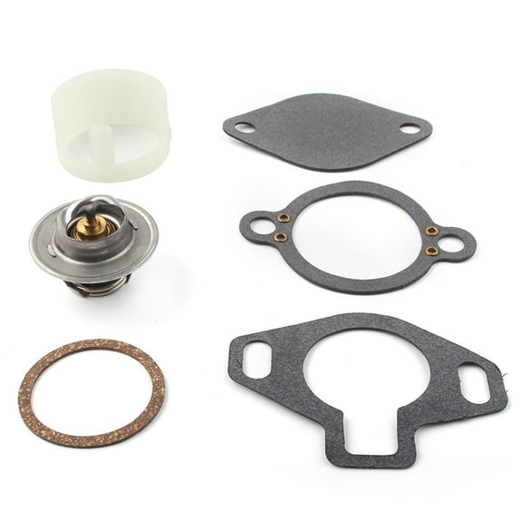 BFYWAL For Mercruiser 4.3L V6 5.0L 5.7L 7.4L 8.2L V8 160° Thermostat Kit 807252Q5 18-3647