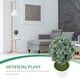 thumbnail image 2 of Planta esférica falsa para decoración de ventanas de interior, plantas artificiales de plástico en maceta para escritorio., 2 of 6