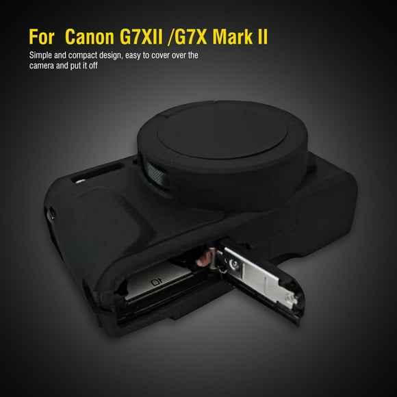 Sonew Lightweight Soft Silicone Camera Case Cage Protector Cover for Canon G7XII /G7X Mark II, Camera Accessory, Camera Soft Frame Case