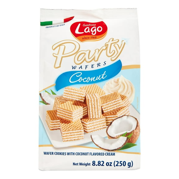 Party Wafers Coconut, 8.8 Oz