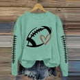 thumbnail image 2 of Xyxonk Football Mom Shirt 2025 Gameday Pullover Y2k Crewneck Oversized Shirts Long Sleeve Baseball Graphic Outfit, 2 of 4