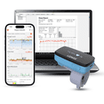 thumbnail image 1 of LOOKEE® Ring-Pro Sleep Oxygen Monitor with PC & Mobile Apps | Vibration Alarm for Apnea & Low O2 | Overnight Pulse Oximeter | Oxygen Level, Heart Rate, 1 of 9