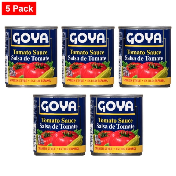 Goya Tomato Sauce Salsa de Tomate 8 oz - 5 Pack