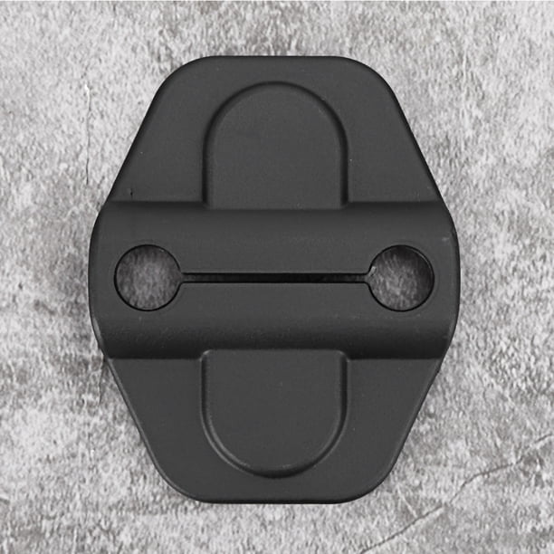 Automotriz 6 Piezas Decoración De Cerradura De Puerta De Coche Cubierta Embellecedora Pegatina Negra Apta Para JL 2018-2019