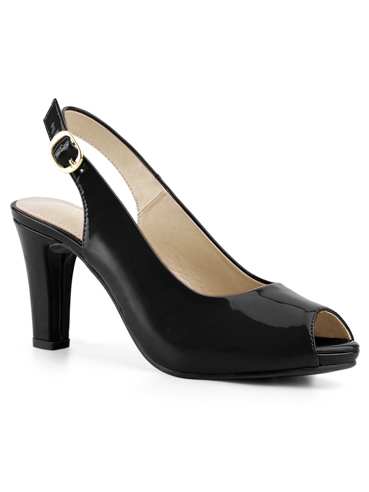 Details about   Womens Ankle Strap Peep Toe Sandals Platform Block Heela Slingback Shoes Summer