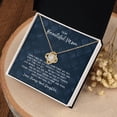thumbnail image 2 of Mothers Day Best Friend - Love Knot Blue - Love Daughter - Love Knot Necklace - Message Card & Gift Box, 2 of 5