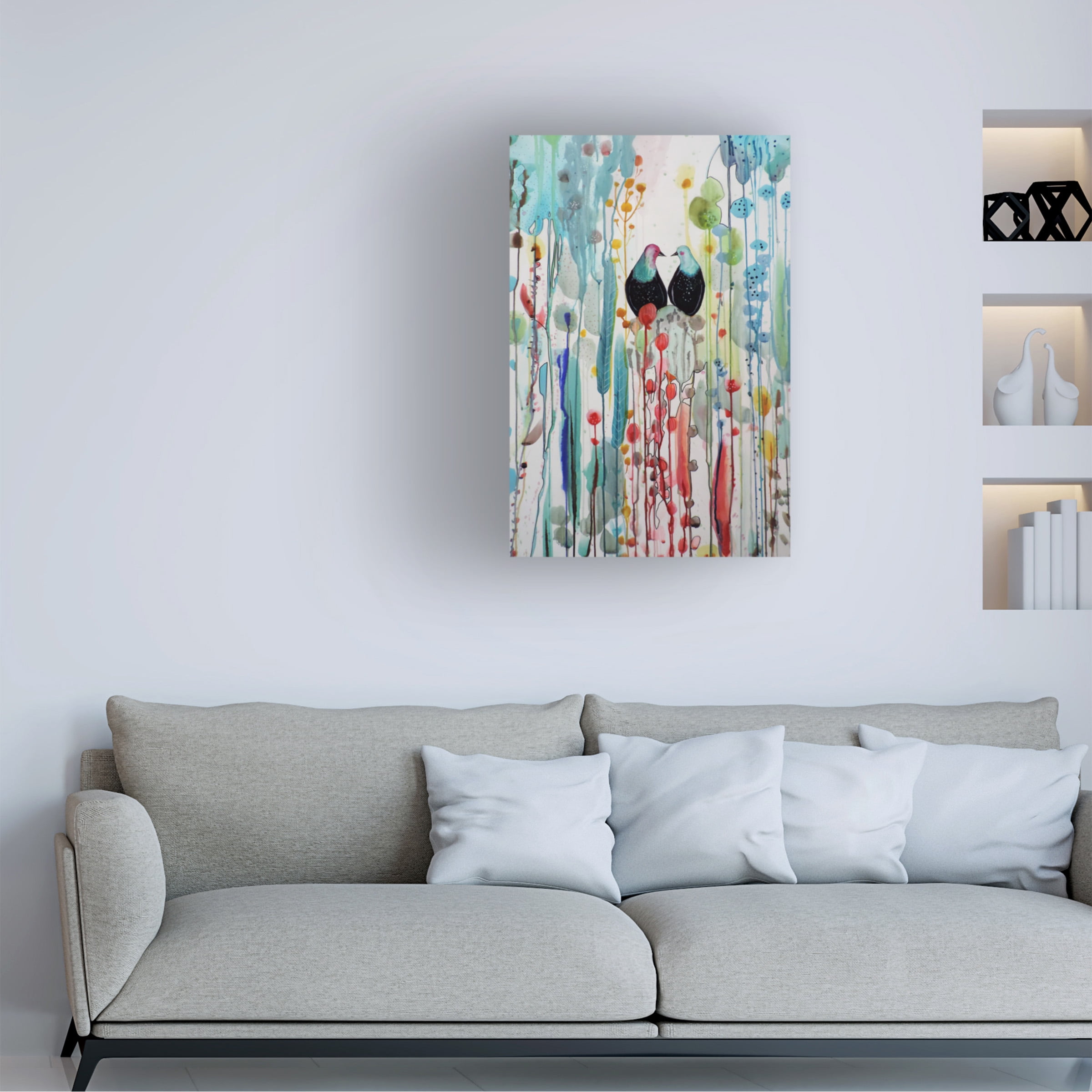 Sylvie Demers 'La Belle Histoire' Canvas Art