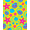 Yellow, Pattern 9, variant on ODIKA 4'x6' Machine Washable Non-Slip Area Rug, Seashell Needlework High Traffic Rug, Blue, 618860