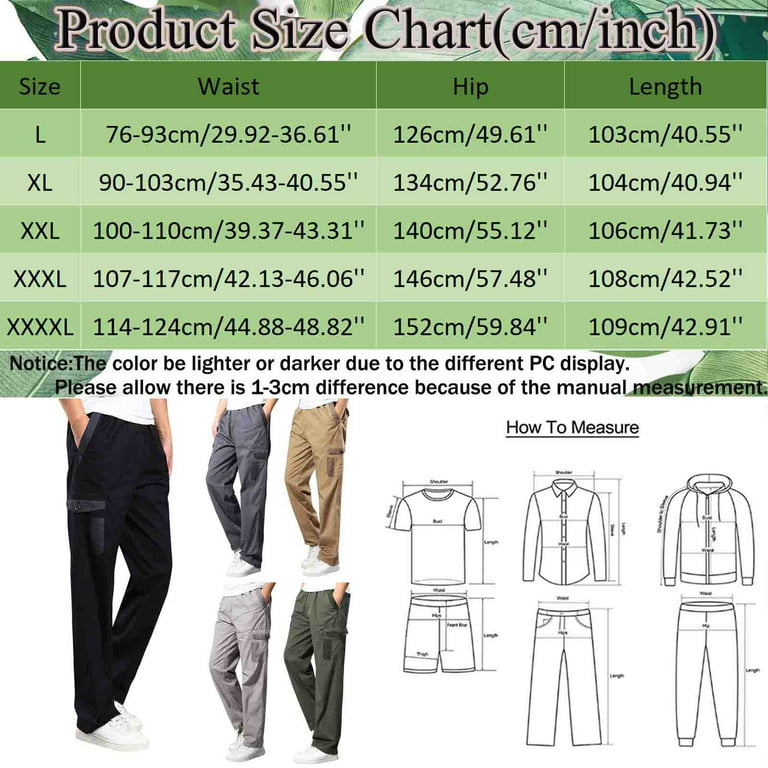 110cm- Men's Large Size Fashion Casual High Quality Genuine