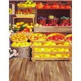 thumbnail image 1 of BSDHOME Polyester Toutes Sortes od Fruits Décors de Photographie Accessoires Photo Studio 5x7ft, 1 of 2