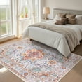 thumbnail image 2 of ARJINCUTE Non Slips Boho Area Rugs 9' x 12', Vintage Large Floor Carpet, Machine Washable, Foldable, No Shedding, 2 of 7