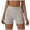 Beige, variant on idosla Women's Buttery Soft Biker Shorts High Waisted Workout Running Spandex Shorts (Red, M)