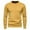 01 Yellow, variant on Awdenio Sweaters for Men Slim Fit Round Neck Casual Pullover Basic Twist Patterned Knitted Long Sleeved Fall Winter Top Sweater