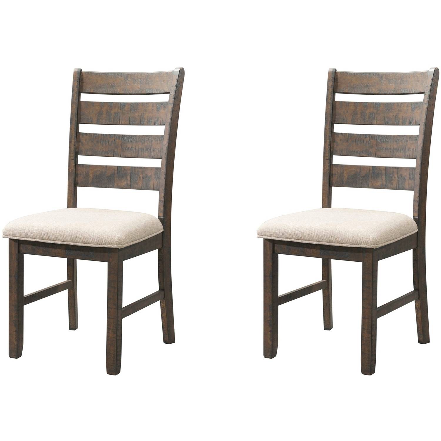 Picket House Furnishings Dex 5-Piece Dining Set-Table, 4 Ladder Side Chairs