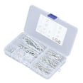 thumbnail image 1 of Cotter Clip, 8 Sizes Assorted 125PCS R Hitch Pin Quick  For Trucks For Garage For Machinery, 1 of 8