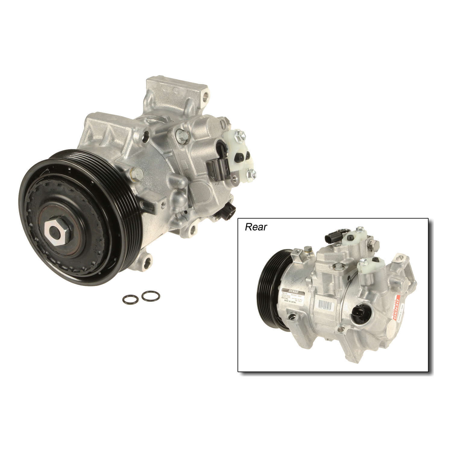 cciyu AC Compressor and A/C Clutches Set for Infiniti FX35 2003-2008 Replacement fit for CO 11149RW Auto Repair Compressors Assembly 