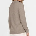 thumbnail image 4 of Women's V Neck Long Sleeve Sweater Lightweight Fashion Casual Knit Pullover, 4 of 9