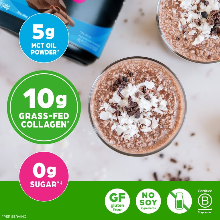 Orgain Keto Collagen Protein Powder with 10g Grass-Fed Collagen