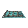 thumbnail image 2 of Ahgly Company Indoor Rectangle Persian Light Blue Traditional Area Rugs, 6' x 9', 2 of 4