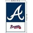 thumbnail image 2 of MLB Atlanta Braves - Logo 22 Wall Poster, 22.375" x 34", 2 of 4