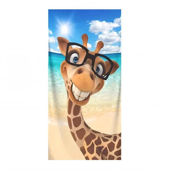 AUQ Beach Towels,Ultra-Light Model Large Beach Towel,Dense Compact Yarn Quick Dry Beach Towel,Style1,62"x31"