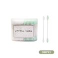 thumbnail image 1 of Dosaele Pointed Tip Cotton Swabs  300 Count Double Precision Tips Cotton Swabs Round Head Cotton Buds with Paper Stick  Cotton Buds for Makeup  Personal Care  Crafts, 1 of 6