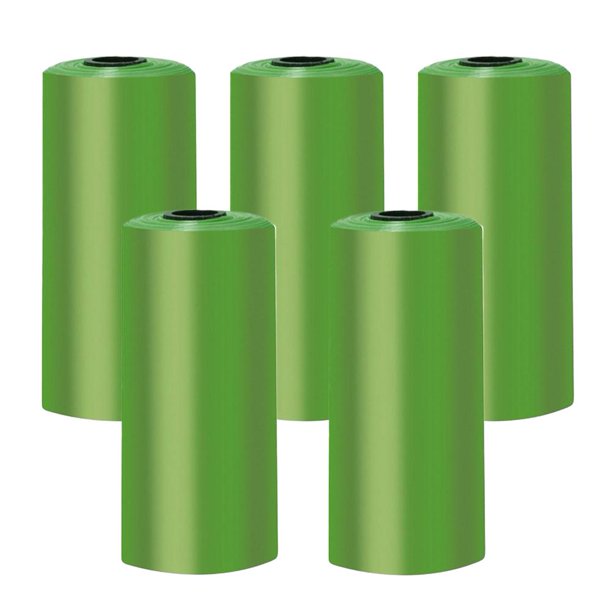 Bolsas para desechos de perros EZLIFE biodegradables 5 rollos