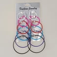 thumbnail image 4 of Osdhezcn 6 Pairs Retro Hoop Earrings Set Lightweight Round Hoop Earrings Hypoallergenic, 4 of 6