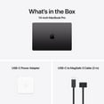 thumbnail image 2 of Apple MacBook Pro (Automne 2024) 14 Pouces Ordinateur Portable - Noir Spatial (Apple M4 / 16 Go RAM / 512 Go SSD / MacOS), 2 of 4