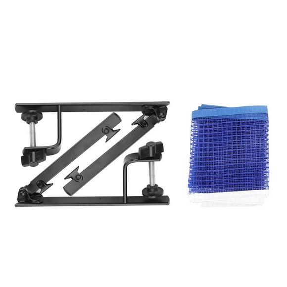 Domqga Table Tennis Net, Ping Pong Net,Portable Table Tennis Net with Metal Clamp Posts Ping Pong Set Accessory