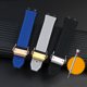 thumbnail image 4 of Correa de silicona para reloj Hublot Big Bang Classic Fusion de 17 x 27 mm, correa de goma que sobresale, herramientas para correa de 27 x 17 mm, color negro, azul y gris, 4 of 5