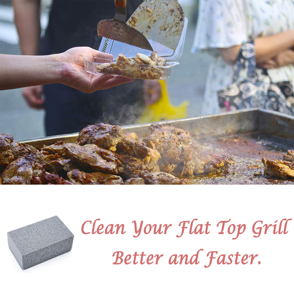 Grill Brick Griddle/Grill Cleaner BBQ Scraper Cleaning Stone Kitchen Bathroom US 