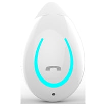 Open AC601 Wireless Earbuds, Bluetooth 5.4 Earbuds with ENC, Crystal Clear Call, USB-C Charging, IPX5 Waterproof Wireless Clip-on Earbuds, 32H Playback Ultra Long Battery Life - White