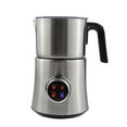 thumbnail image 4 of Graflsoa 900ML Electric Milk Frother MF06 with LCD Display, Stainless Steel Jug & Plastic Casing for Cappuccino, Latte, Hot Chocolate & Iced Coffee, Dishwasher Safe, 4-in-1 Functionality, Magnetic, 4 of 6