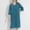 Green, variant on BLTIBY Womens Zipper Robes Solid Color 3/4 Sleeve Loungewear Dress Full Length Sleepwear with Pockets Nightgown Long Bathrobe Pink 3XL