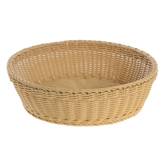 HUBERT Round Storage Basket- 16"Dia x 4 1/2"H