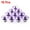 Purple, variant on Unique Bargains 1.18" Crystal Glass Cabinet Knob Polished Chrome