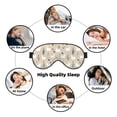 thumbnail image 6 of Uemuo Cute Alpaca Pattern Sleep Eye Mask - Light Blocking Sleep Mask Blocking Out Light Perfectly, Soft and Comfortable Night Eye Mask, Eye Blinder, 6 of 7